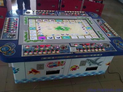 大型游戏机选购指南 万能鲨鱼、金鲨银鲨与电玩设备图片大全